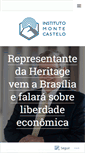 Mobile Screenshot of montecastelo.org
